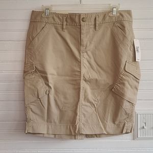Old Navy Khaki Skirt NWT
